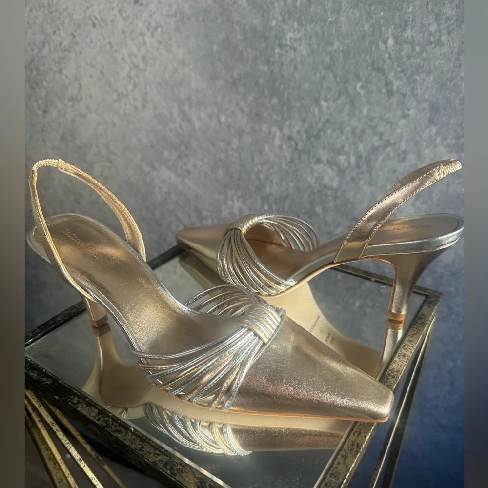 NWB Reformation slingback pumps